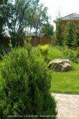 Ландшафтный дизайн с использованием камней-валунов